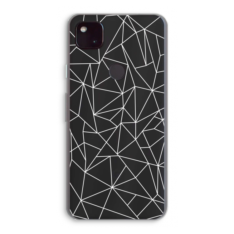 Geometric lines white