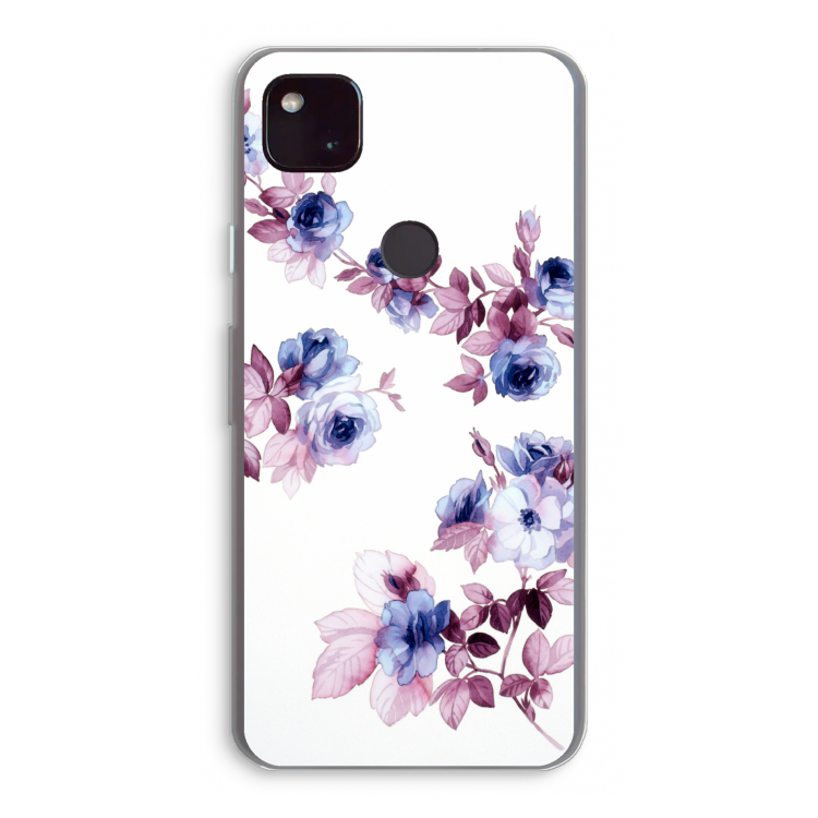 Water paint flowers