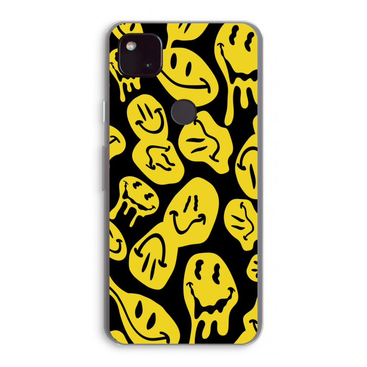 Melting smiley - Yellow