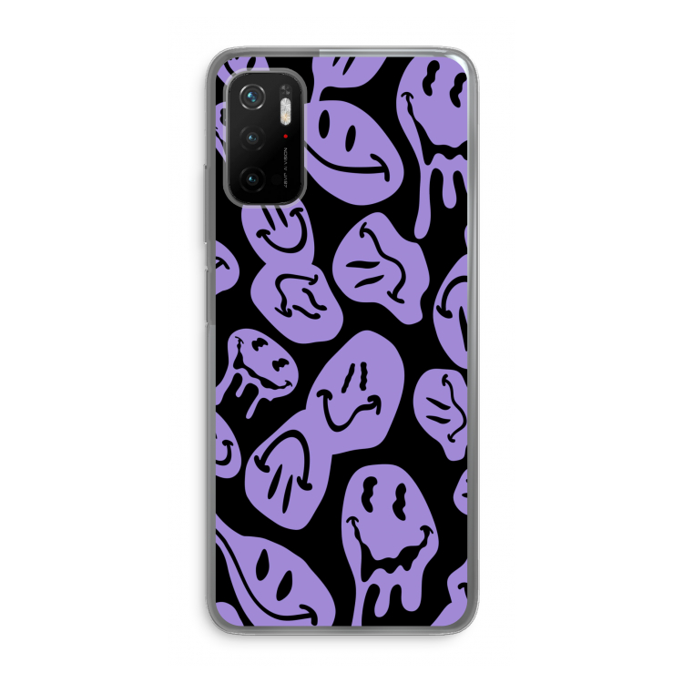 Melting Smiley - Purple