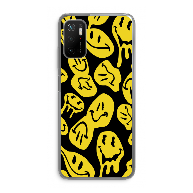 Melting smiley - Yellow