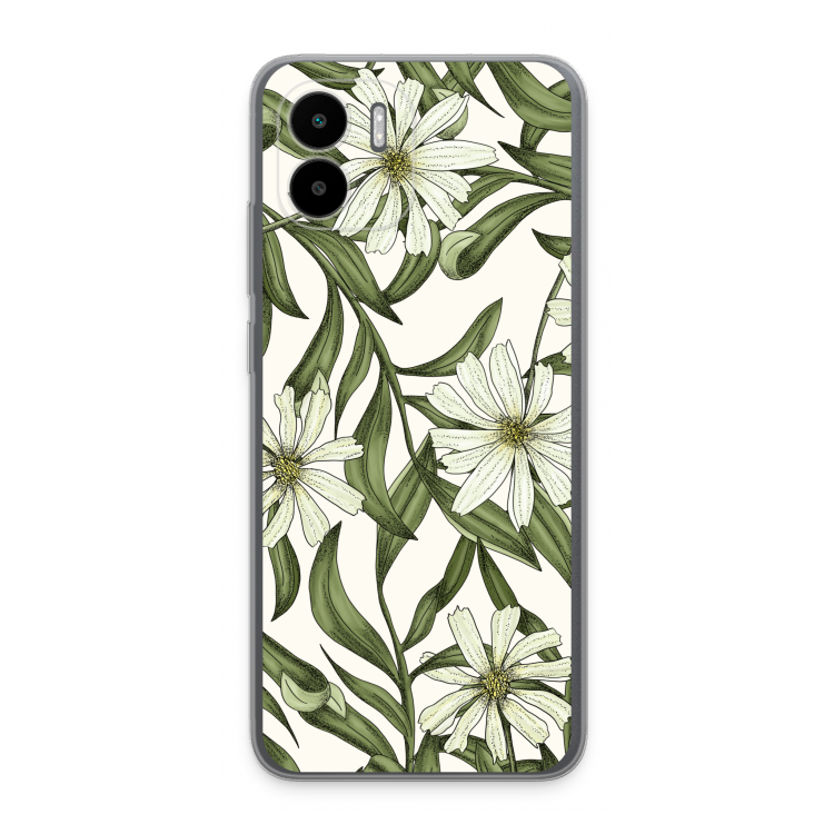 White flower pattern