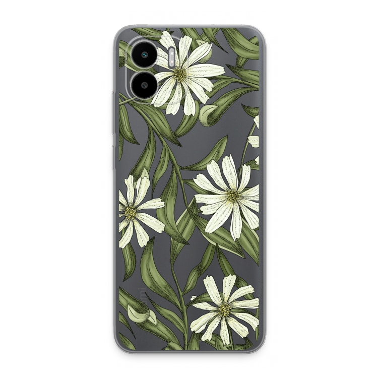 White flower pattern