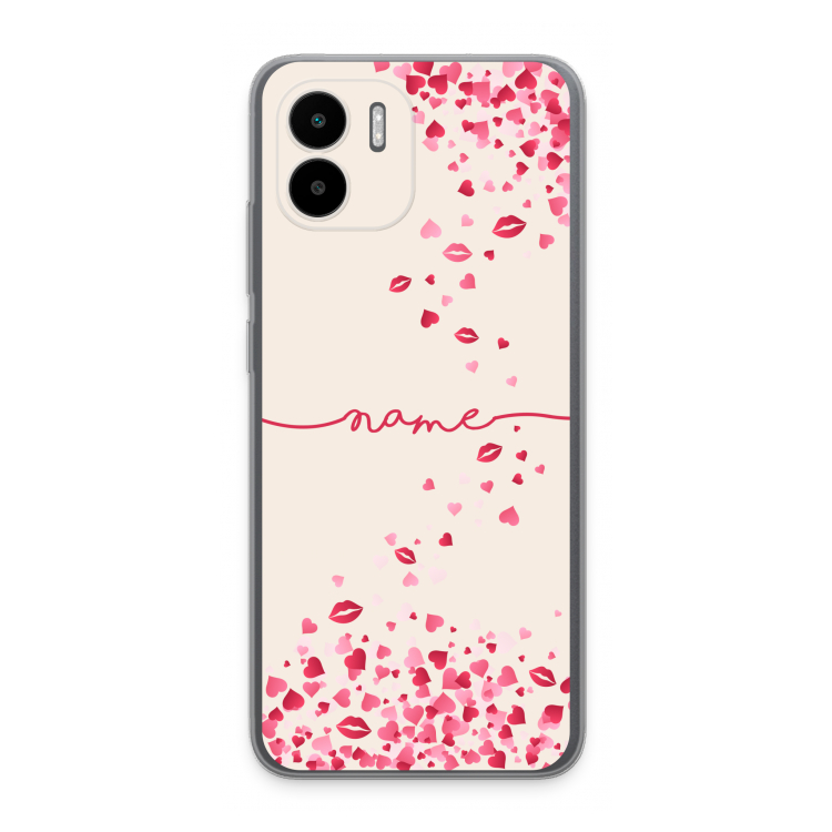 Hearts and kisses
