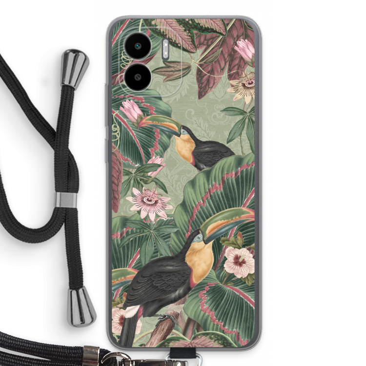 Tropical jungle toucan