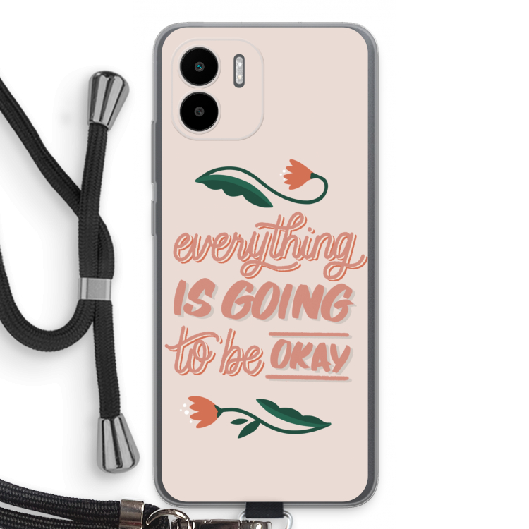 Optimistic flower girl