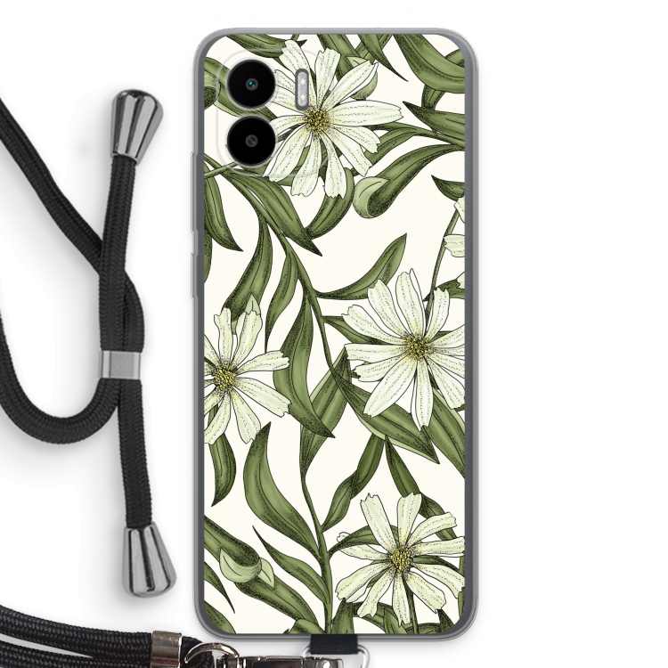 White flower pattern