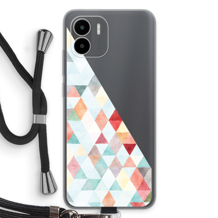 Coloured triangles pastel