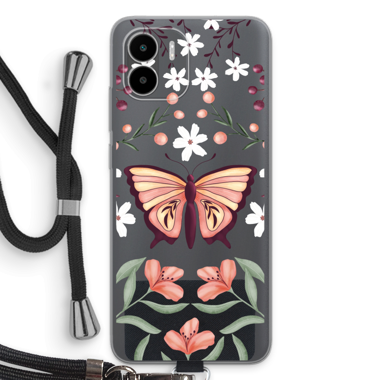 Butterfly in a floral world