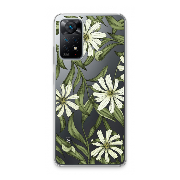 White flower pattern