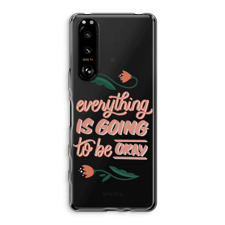 Optimistic flower girl