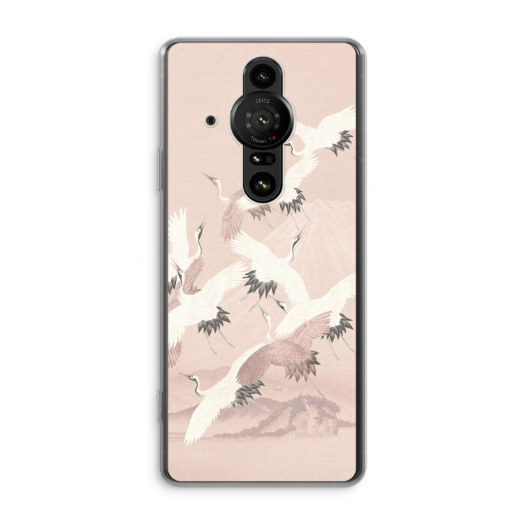 Oiseaux grues du Japon