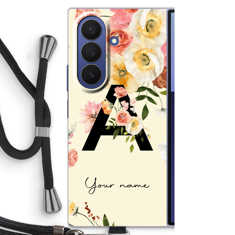 Flirty Flowers Monogram
