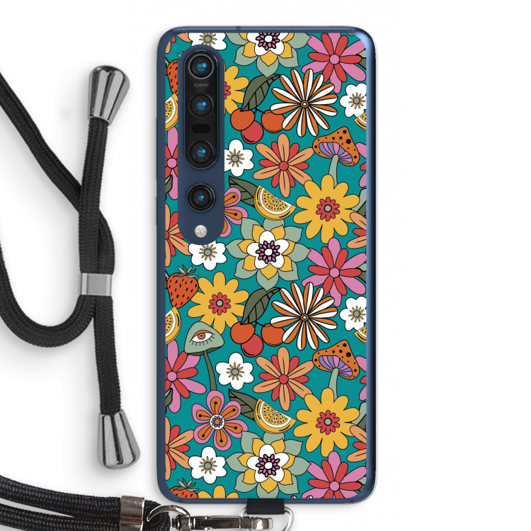 Retro Flowers N°2 - Blue