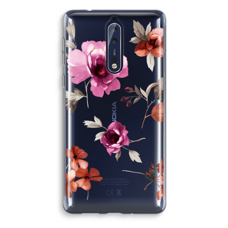 Painted flowers