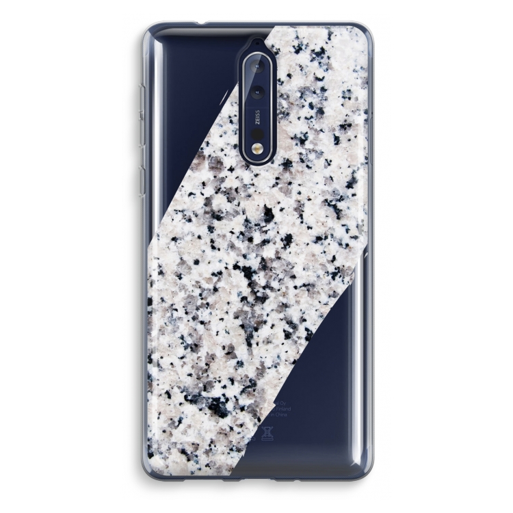 Speckled marble