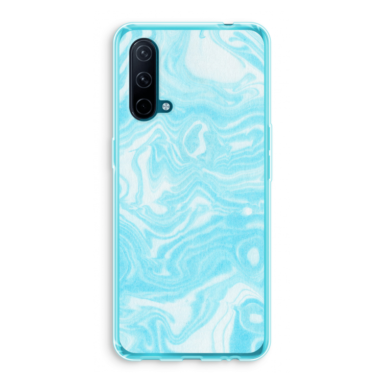 Water paint blue