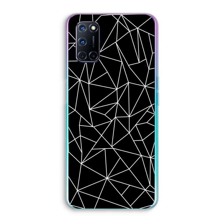 Geometric lines white