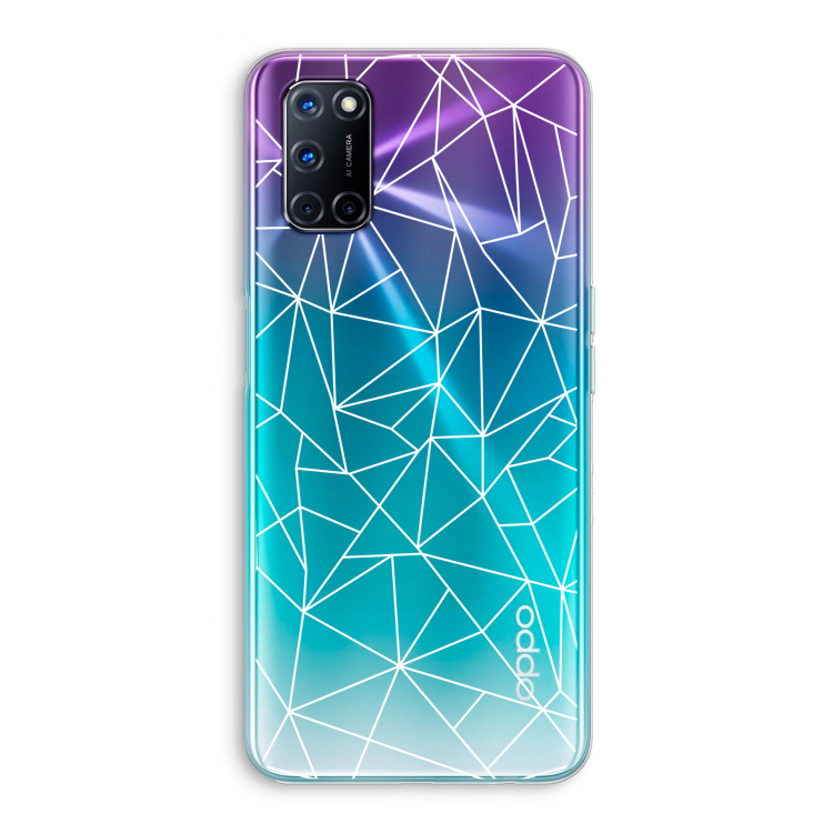 Geometric lines white