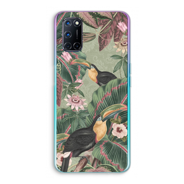 Tropical jungle toucan