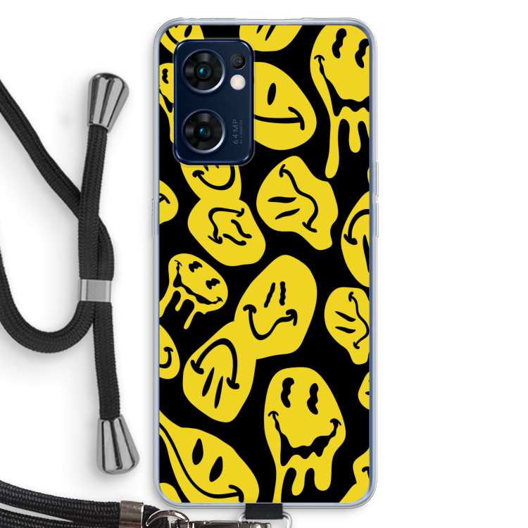 Melting smiley - Yellow