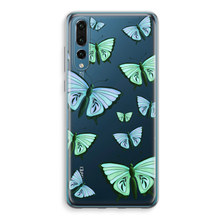 Blue & Green Butterflies