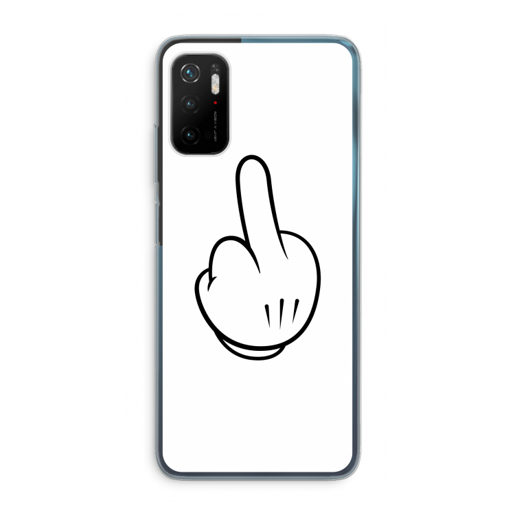 Middle finger white