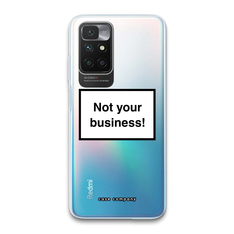 Not your business