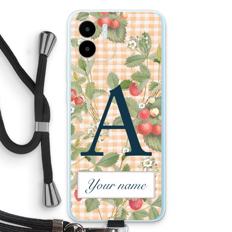 Monogram Strawberries