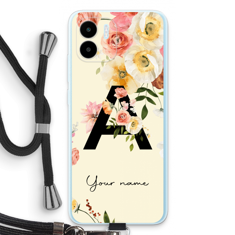 Flirty Flowers Monogram