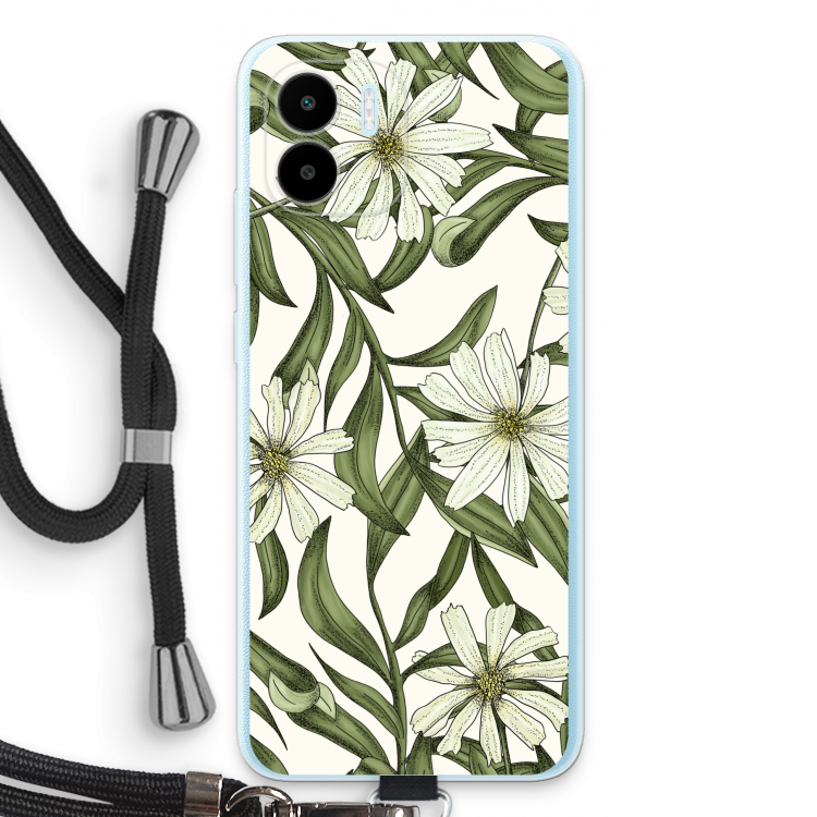 White flower pattern