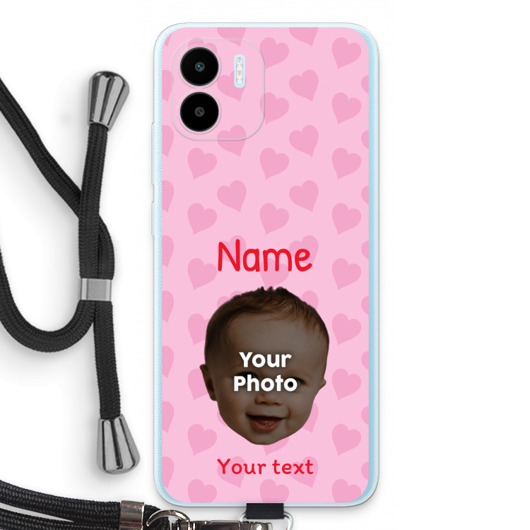 Personalized Face - Hearts N°2