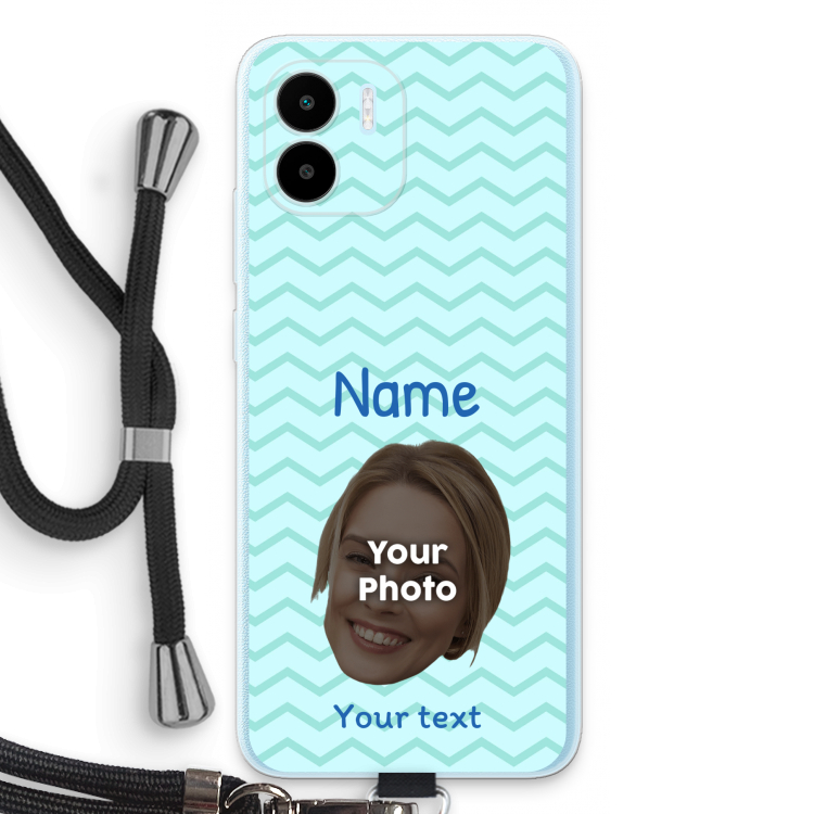 Personalized Face - Stripes Pattern