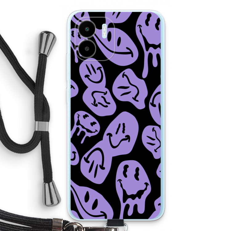 Melting Smiley - Purple