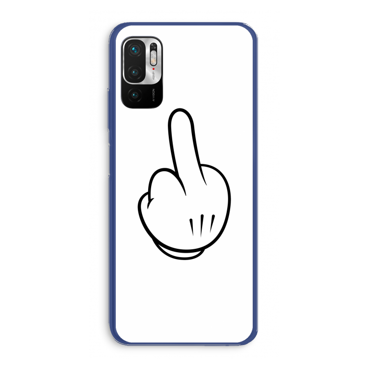 Middle finger white