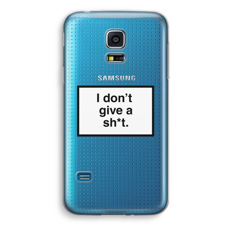 Don't give a shit