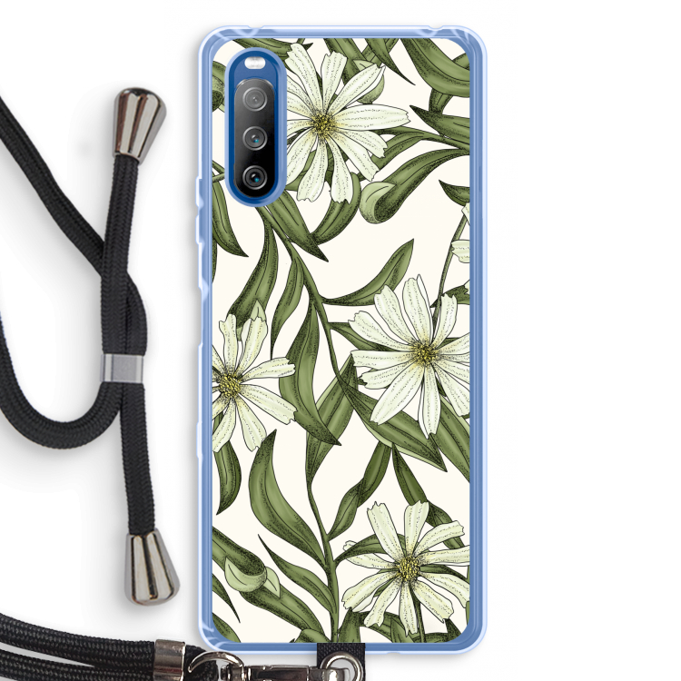 White flower pattern