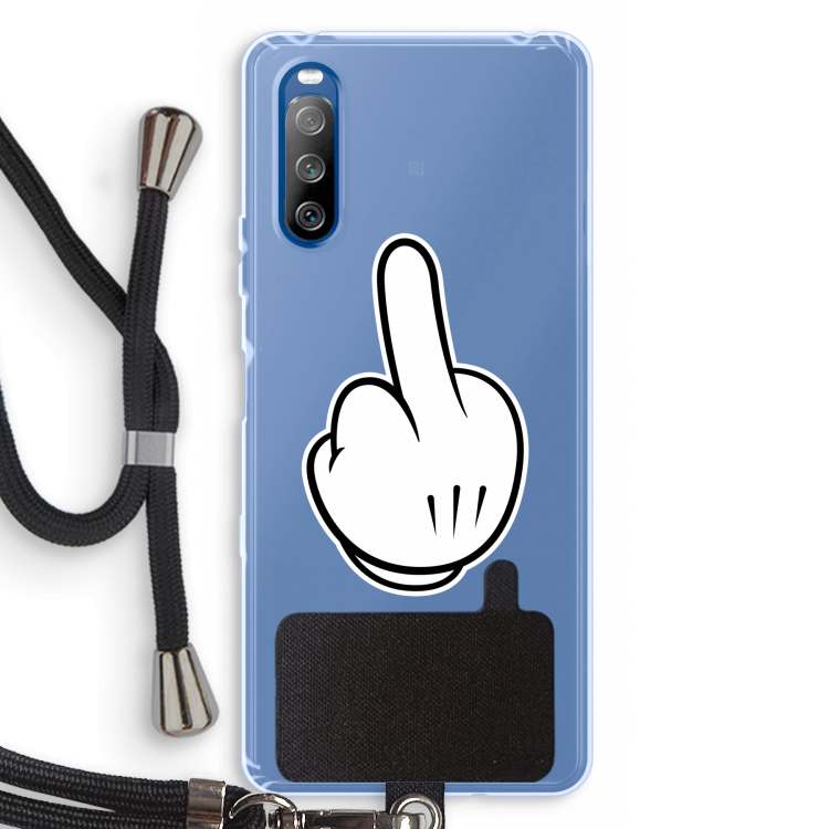 Middle finger black