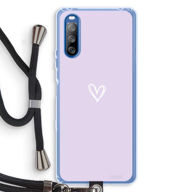 Small Heart Purple