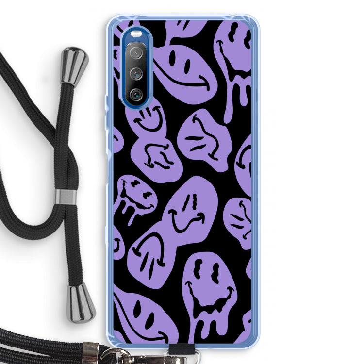 Melting Smiley - Purple