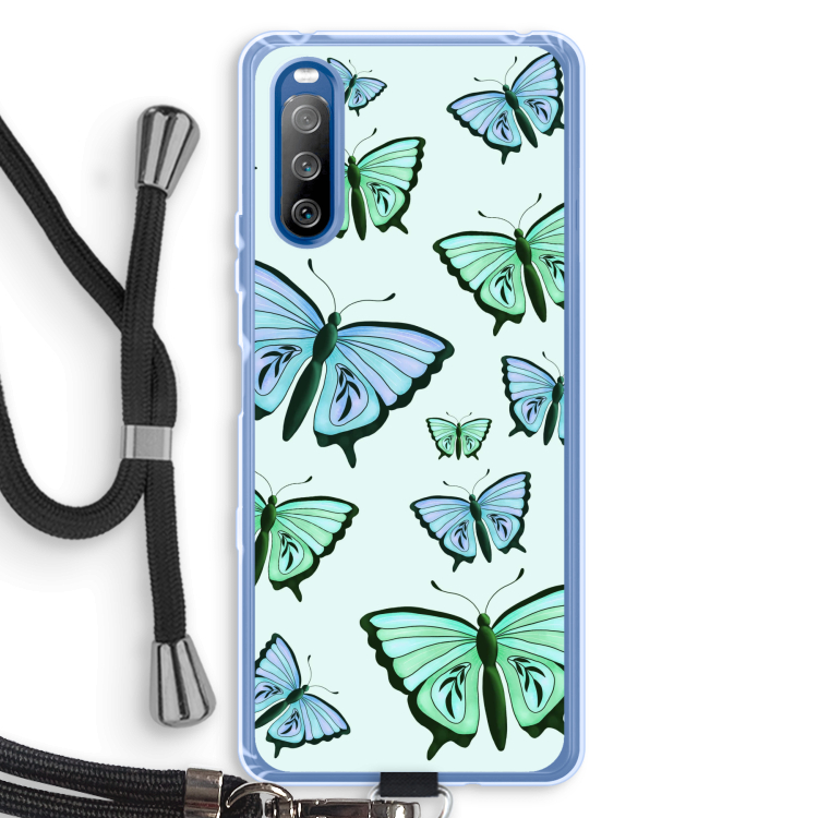 Blue & Green Butterflies