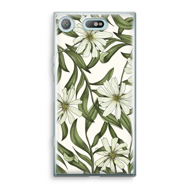 White flower pattern