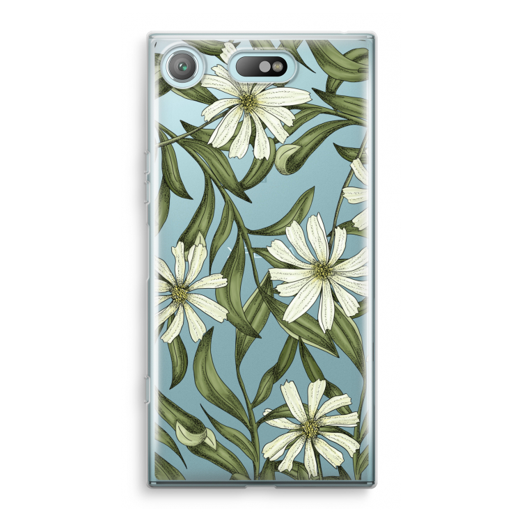 White flower pattern