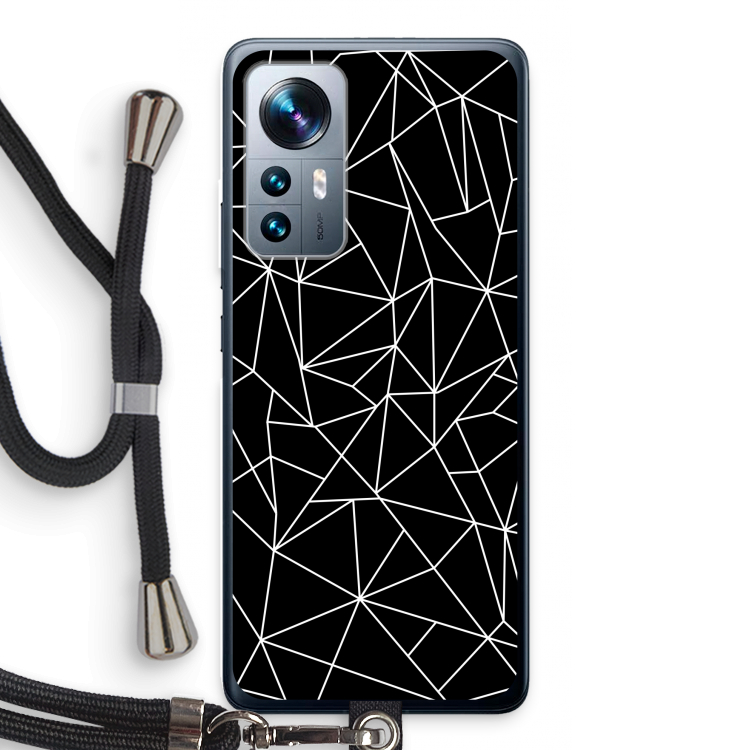 Geometric lines white