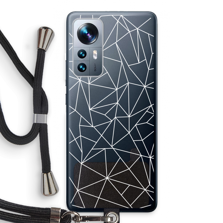 Geometric lines white
