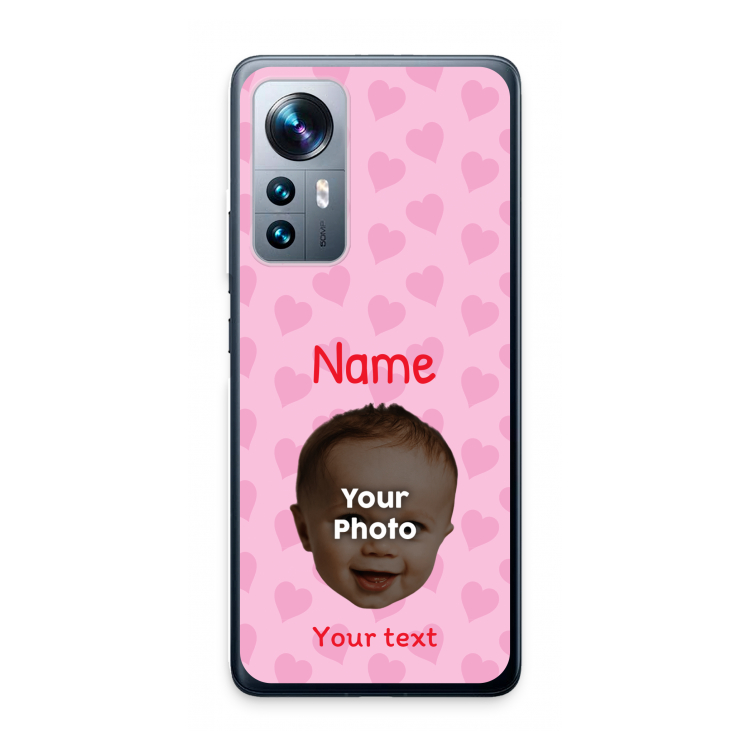 Personalized Face - Hearts N°2