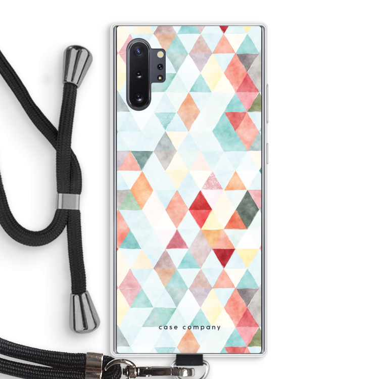 Coloured triangles pastel