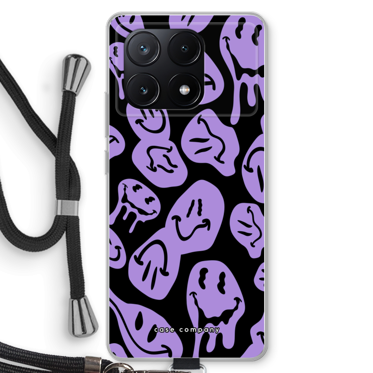 Melting Smiley - Purple