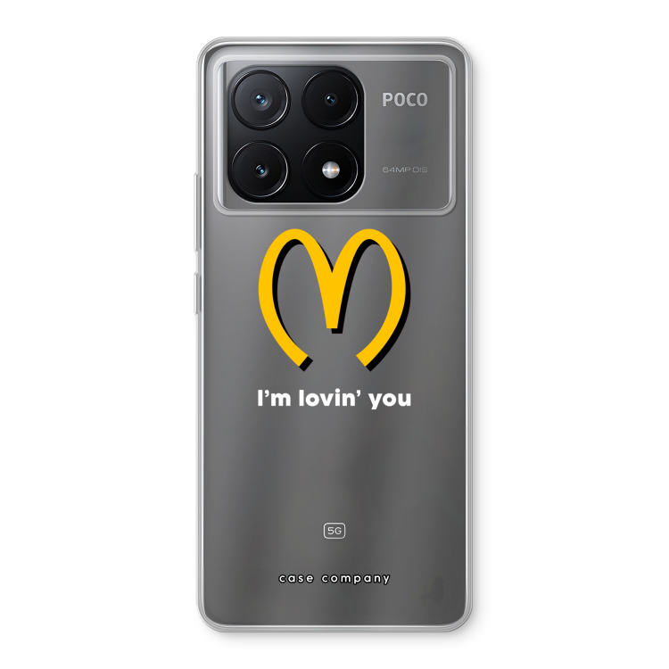 I'm lovin' you