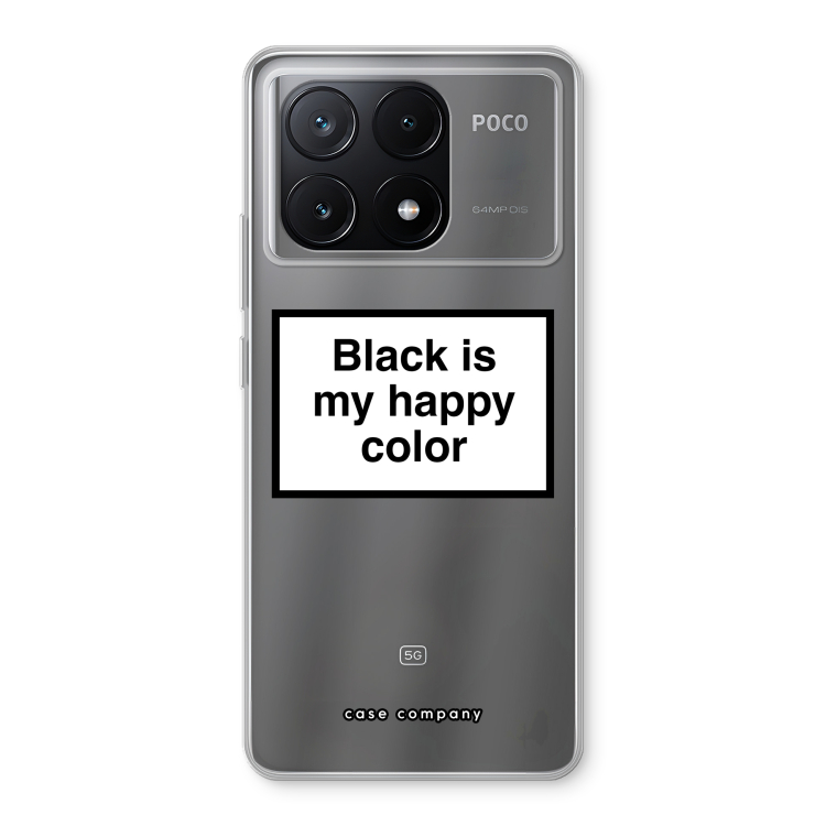 Black is my happy color
